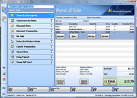 Microsoft Dynamics POS 2009 Software